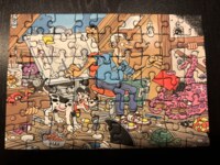 Jumbo Jan van Haasteren advent calendar day 4 - puzzle image