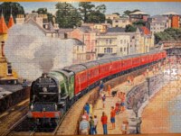Corner Piece Torbay Express - puzzle image