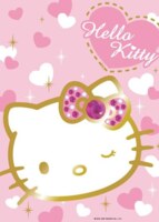 Glittering Hello Kitty
