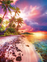 Buffalo Games Vivid World 4-1: Bora Bora - obrázek puzzlí