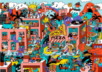 Das Puzzle Kollektiv Heat Waves - obrázek puzzlí