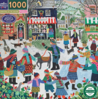 EeBoo Christmas in the Square - imagen del puzzle