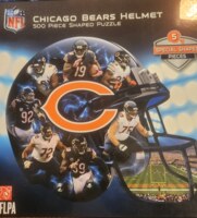 Masterpieces Chicago Bears Helmet - puzzle image