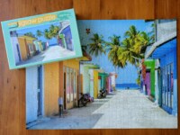 Passtime Crafts Lagoon Houses - puzzle image