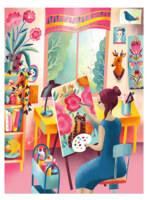 RoseArt Art Studio - Puzzlebild