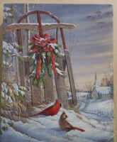 Springbok Cardinaux et luge - パズル画像