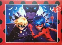 Step Puzzle Miraculous: Ladybug & Cat Noir vs Monarch - パズル画像