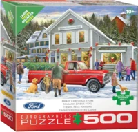 Eurographics Merry Christmas Store - Puzzlebild