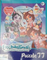 Origami Enchantimals: Sage Skunk & Felicity Fox - パズル画像