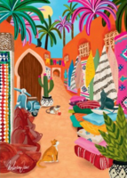Pieces & Peace Souk Marrakech - Puzzlebild
