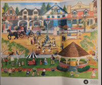 Masterpieces Folk Art - Maypole Celebration - puzzle image