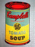 Galison Colored Campbell's Soup Can - image du puzzle