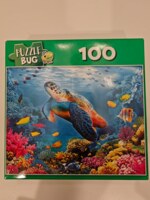 Puzzlebug Sea Turtle in Colorful Coral - obrázek puzzlí