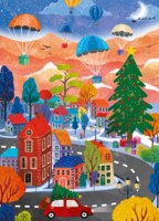 Pieces & Peace Christmas Night - Puzzlebild