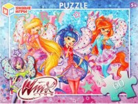 Умные игры Winx Club Cosmix Party - パズル画像