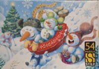 Step Puzzle New Year Adventures - パズル画像