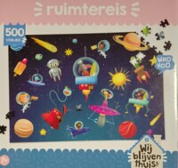High5 products Wij blijven thuis - Ruimtereis - image du puzzle
