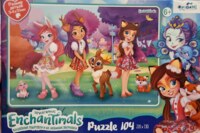 Origami Enchantimals: Bree Bunny, Danessa Deer & Felicity Fox - パズル画像