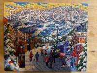 Boardwalk Park City winter - Puzzlebild