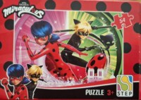 Step Puzzle Miraculous: Ladybug & Cat Noir - パズル画像