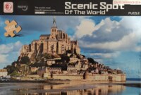Hao Xiang Scenic Spot of the World: Mont Saint-Michel - Puzzlebild