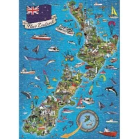 Blue Duck Books The New Zealand Family Jigsaw Puzzle - puzzle image