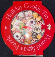 Piecework Holiday Cookie Tin - obrázek puzzlí