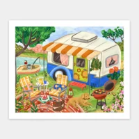 PieceRelax Campervan Camping Day - Puzzlebild