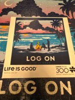 Buffalo Games Life is good: tropical log on - パズル画像