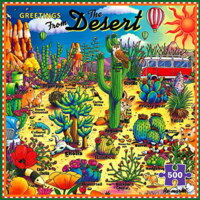 Re-Marks Desert Greetings - Puzzlebild