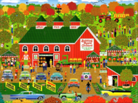 Cra-Z-Art Bobbing Apple Orchard Farm - Puzzlebild