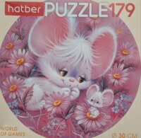 Hatber Fluffy Ones - パズル画像