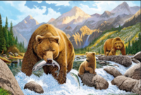 Schmidt Bear Family - imagen del puzzle