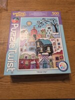 PuzzleTwist Winter city - パズル画像