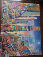 Buffalo Games Night & Day: Times Square, NYC - パズル画像