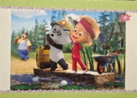 Step Puzzle Masha and the Bear - パズル画像