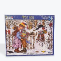 White Mountain First kiss - Puzzlebild