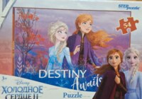 Step Puzzle Disney Frozen II: Destiny Awaits! (Anna & Elsa) - パズル画像