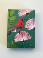 Galison Birdtopia Crimson Sunbird - パズル画像