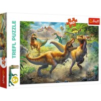 Trefl Fighting Tyrannosaurs - puzzle image