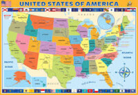 Eurographics United States of America Map - imagen del puzzle