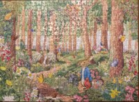 Epoch Peter Rabbit and Benjamin Bunny - imagen del puzzle