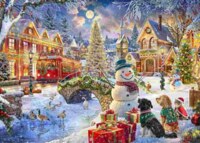 Bluebird Villa christmas - obrázek puzzlí