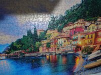 Clementoni Sunset on Lake Como - obrázek puzzlí