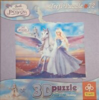 Trefl Barbie i Magia Pegaza 3D puzzle - パズル画像