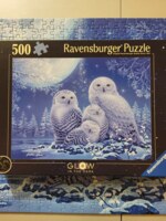 Ravensburger Owls in Moonlight - パズル画像