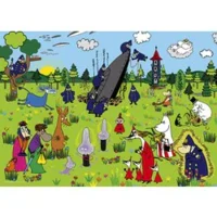 Yanoman Moomin and the Martians - puzzle image