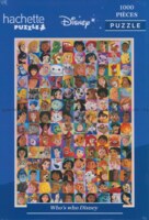 Hachette Puzzle Who's who Disney - obrázek puzzlí