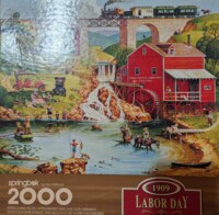 Springbok Labor Day 1909 - image du puzzle