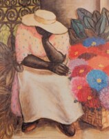 Springbok Flower Vendor - image du puzzle